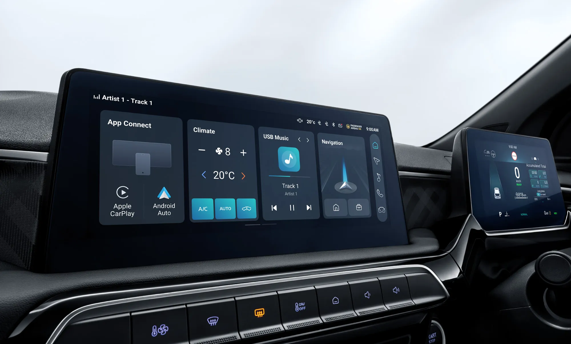 MG3 pantalla multimedia