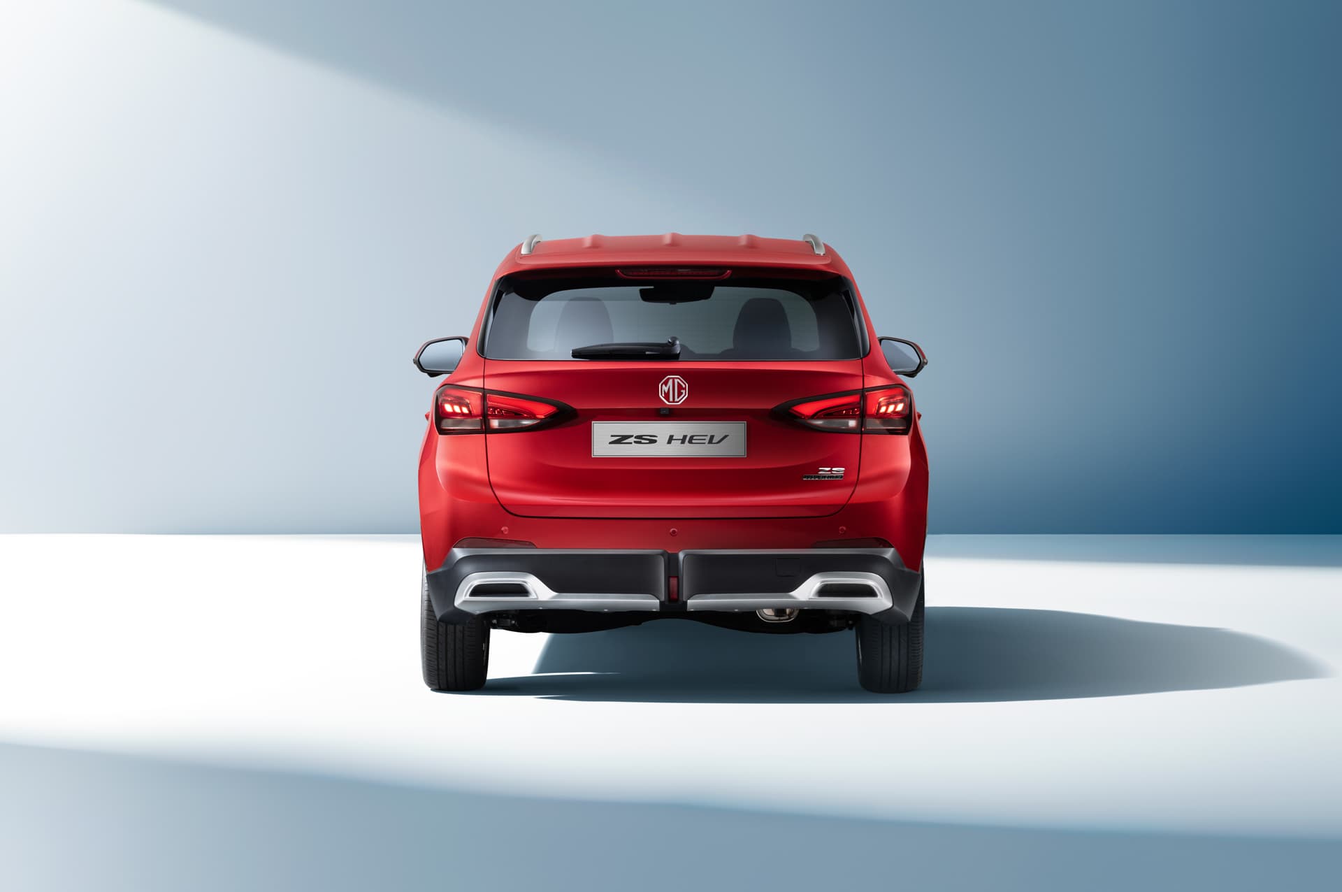 MG ZS vista trasera