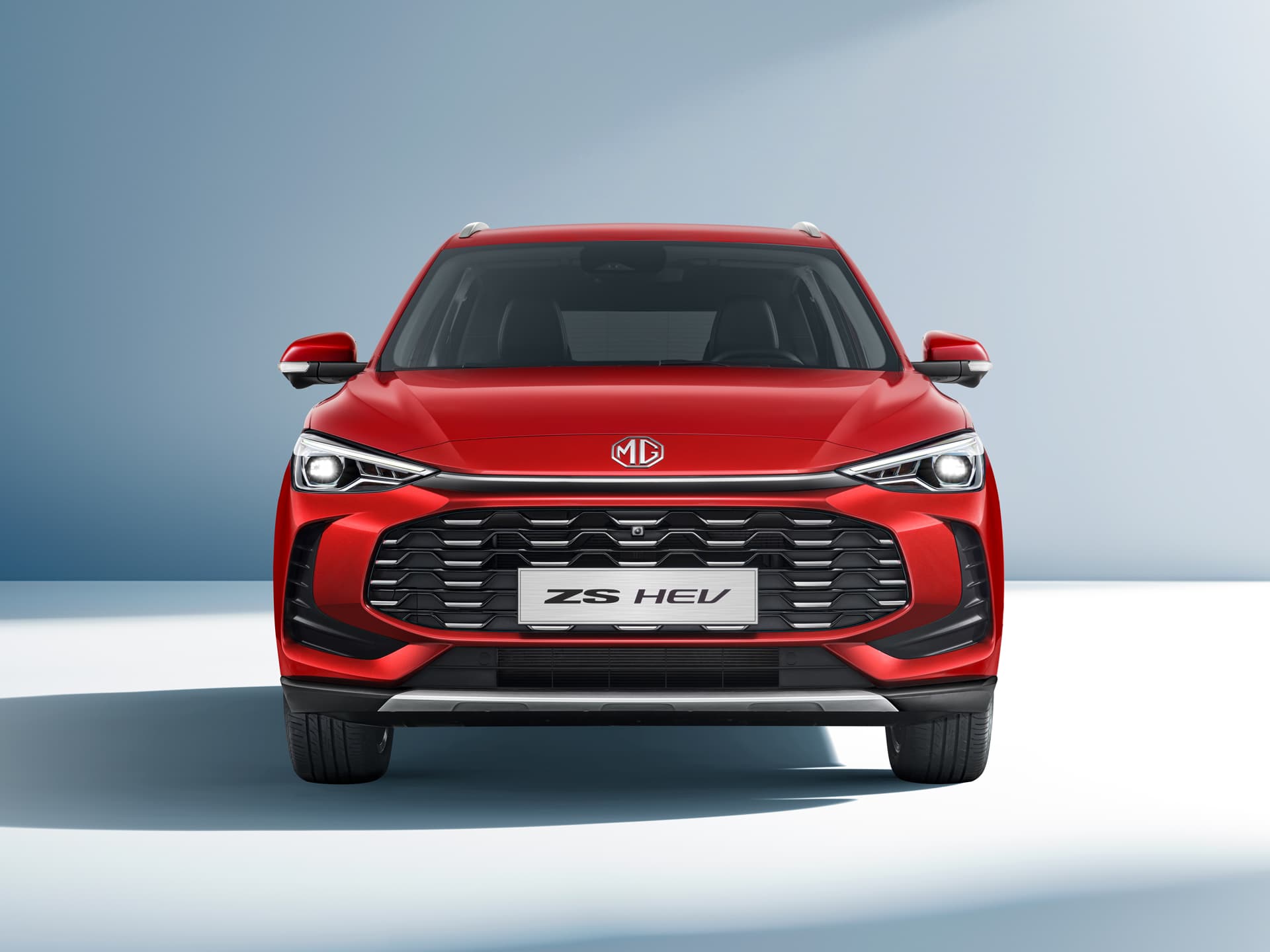 MG ZS vista frontal
