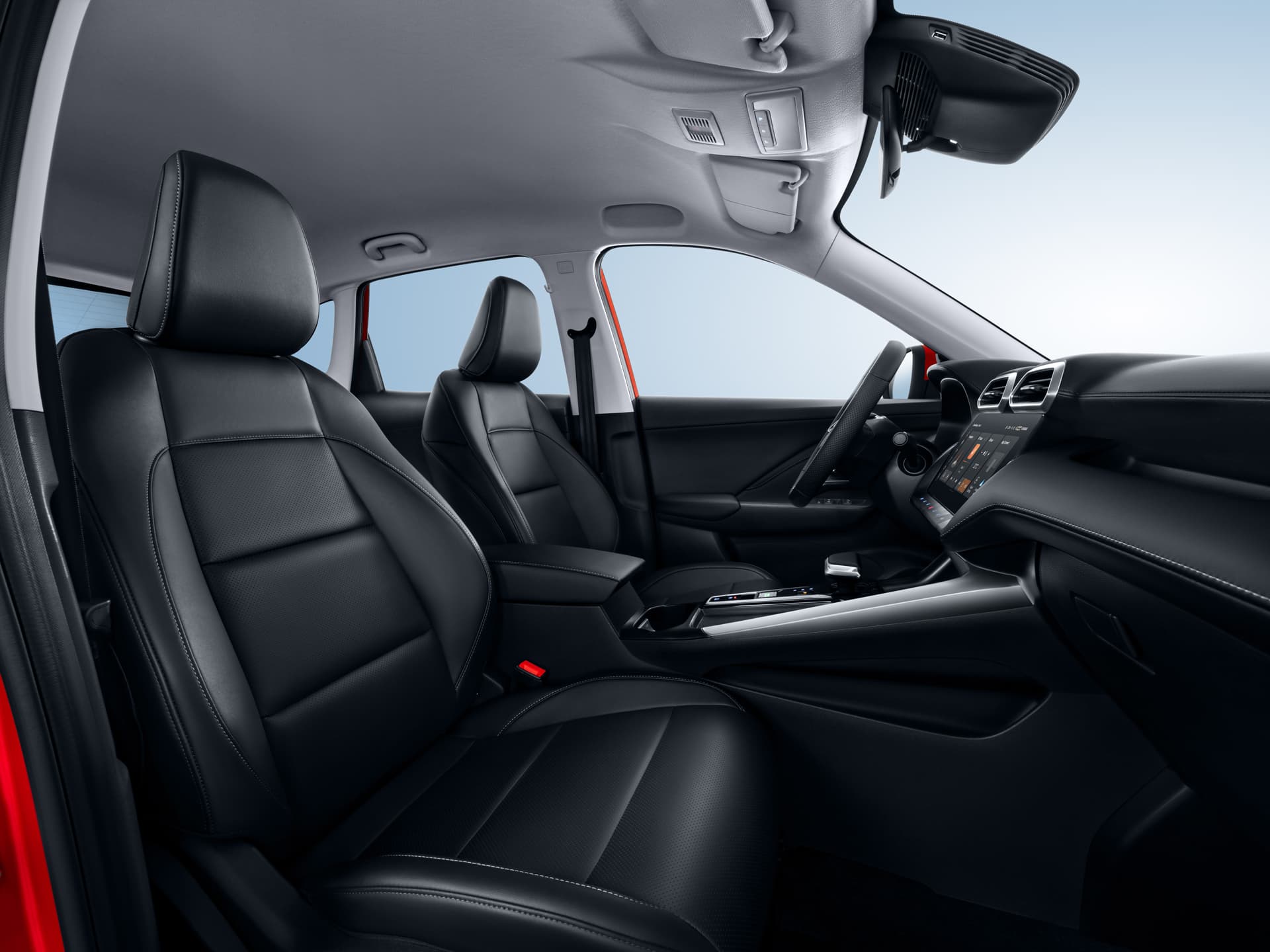 MG ZS asientos delanteros