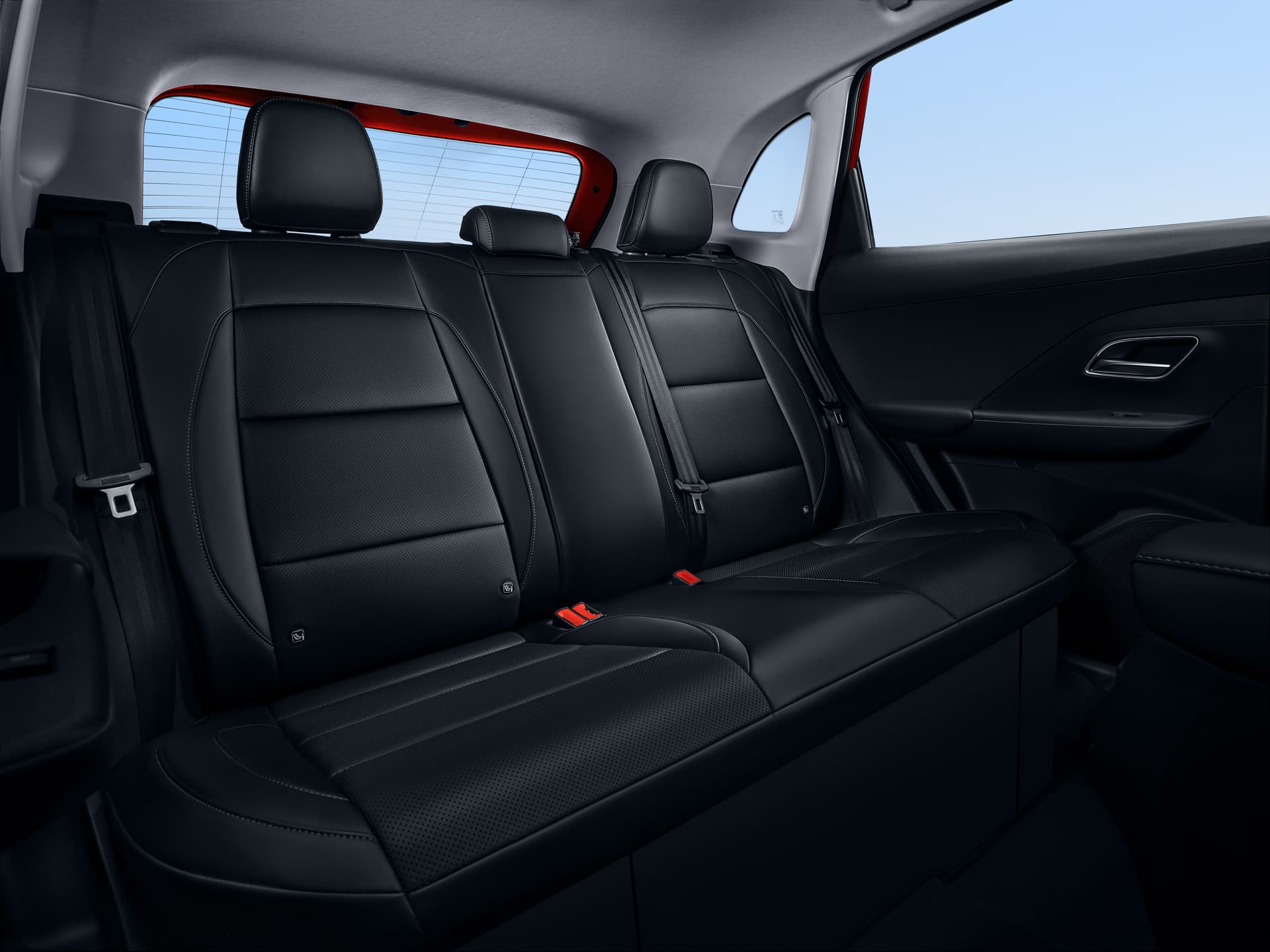 MG ZS asientos traseros