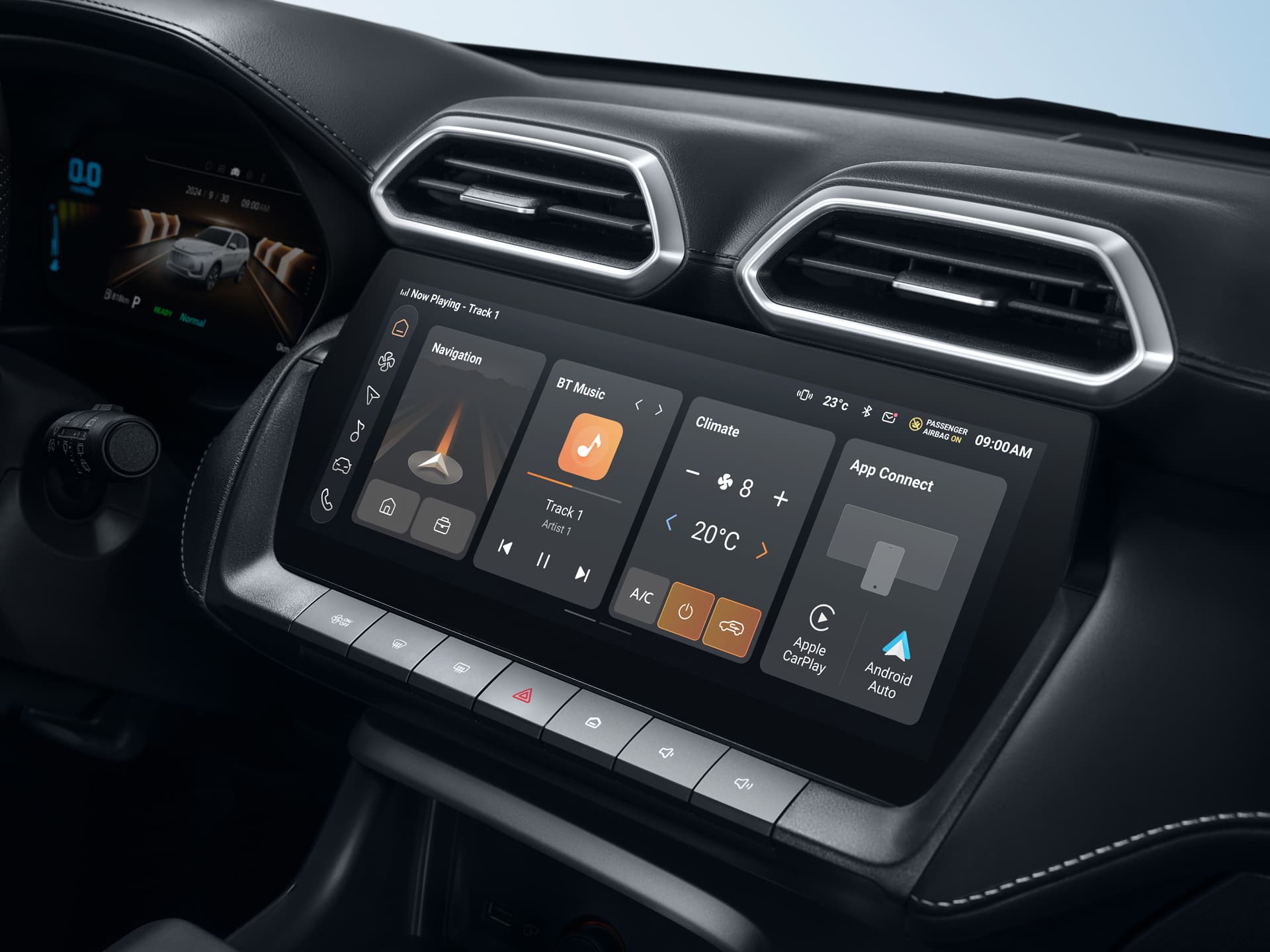 MG ZS pantalla multimedia