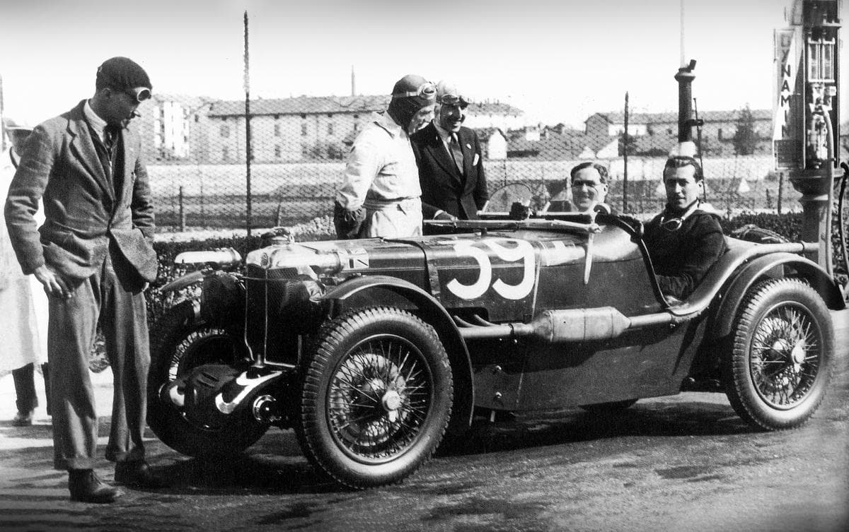 MG en competición, años 1930